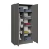 BEAUTYSOFA | Drehtürenschrank LOOK Graphit - Kleiderschrank Produktbild-Vorschau 5