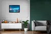 MuchoWow® MuchoWow® Gerahmtes Poster Nordlichter - Schnee - Produktbild-Vorschau 6