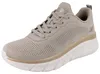 SKECHERS Bobs Flex Flying Damen Sneaker beige gold Textil Produktbild-Vorschau 11