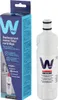A product shot of a water filter cartridge and its packaging. Podgląd zdjęcia produktu