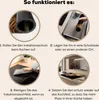 KitchenYeah© Herdabdeckplatte Tiger - Gähnen - Schwarz , Produktbild-Vorschau 7