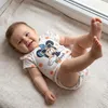 Disney Minnie Maus Baby kurzarm Body Strampler – Orange / Produktbild-Vorschau 7