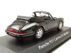 Porsche 911 (964) Carrera 4 Cabrio 1990 schwarz Modellauto Produktbild-Vorschau 2