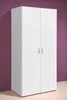 Kleiderschrank klein Weiß BASE 80 cm breit Produktbild-Vorschau 4