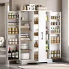 Mobiletto alto per cucina Merax, con ripiano per spezie, Anteprima dell’immagine prodotto 3