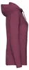 Damen-Kapuzenjacke - FOL HOODED JACKET/W - burgundy - Größe Produktbild-Vorschau 3