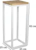 SET STEHENDE BLUMENSTÄNDER groß und klein aus Eichenholz Produktbild-Vorschau 3