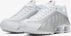 Nike Shox R4 "White Metallic Silver", Weiß, Größe: 40,5 Produktbild-Vorschau 7