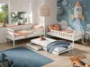 Hochbett 90x200 cm mit Ausziehbett Etagenbett mit Produktbild-Vorschau 13