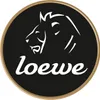 A circular logo with a lion's head and the brand name 'loewe' in white text on a black background, surrounded by a gold border. Náhled obrázku produktu