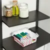 Contenitore in plastica con coperchio, scatola organizer Anteprima dell’immagine prodotto 5