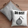 Trendation - Du Bist Bombe Lustige Deko-Kissen mit Füllung Produktbild-Vorschau 4