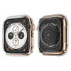 Two views of a transparent protective case for an Apple Watch, showing the front and back. Anteprima dell’immagine prodotto