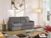Vente-unique CALIFE, Sofabett, Wohnzimmer, Grau, 3 Sitz(e), Produktbild-Vorschau 2