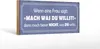 Holzschild Spruch 27x10cm Frau sagt mach was du willst Produktbild-Vorschau 2