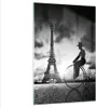 Bilder auf glas - Einteilig - Paris Gentleman Fahrrad - Produktbild-Vorschau 1