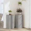 vidaXL Pflanzenständer 2 Stk. Grau Sonoma 30x30x70 cm Produktbild-Vorschau 2