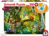 Schmidt Kinderpuzzle mit Feenstab 56333 Feen im Wald Produktbild-Vorschau 1