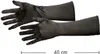 Satin-Handschuhe schwarz 40cm lang für Damen Kostüm-Zubehör 20er Jahre Burlesque Tier Tierkostüm Accessoire Fasching Karneval Mottoparty Produktbild-Vorschau