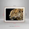 Gerahmtes Poster - Rahmen in heller Eiche - Tiere Leopard Produktbild-Vorschau 5