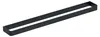 Handtuchhalter 424x19x49mm schwarz matt Produktbild-Vorschau 1