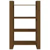 Bücherregal/Raumteiler Honigbraun 80x35x125 cm Massivholz Produktbild-Vorschau 5