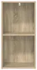 vidaXL Regál 2 priehradky Sonoma dub 40x30x76,5 cm odvodený Náhľad obrázku produktu 4