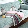 Samt Sofabezug Sofaschoner antirutsch1 2 3 4 Sitzer,l Form Produktbild-Vorschau 5