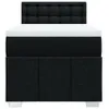 Boxspringbett mit Matratze Schwarz 80x200 cm Stoff Produktbild-Vorschau 6
