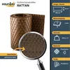 Sichtschutzstreifen zaun|zu RATTAN Einzelstreifen 2,55m für Produktbild-Vorschau 2