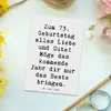 Mr. & Mrs. Panda Postkarte Spruch 73. Geburtstag Produktbild-Vorschau 2
