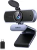 Webcam Ugreen USB 4K Ultra HD - Grigia Anteprima dell’immagine prodotto 1