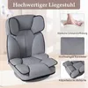 COSTWAY Klappbarer Relaxsessel bis 150 kg, Bodenstuhl mit Produktbild-Vorschau 6