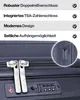 4FLY CoreMatte PP Hartschalenkoffer 24 Zoll Reisekoffer – Náhľad obrázku produktu 5