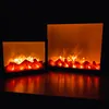 Elektrický krb LED vianočná dekorácia, 29 x 23 cm Náhľad obrázku produktu 8