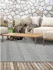 Outdoor Teppich Flachgewebe Balkonteppich Terasse Produktbild-Vorschau 2