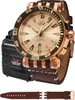A Vostok Europe watch with its case and an extra strap. Podgląd zdjęcia produktu