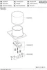 Diagram showing exploded view of a product with part numbers. Produktbild-Vorschau