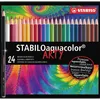 STABILO Aquarell-Buntstift - aquacolor - ARTY - 24er Produktbild-Vorschau 2