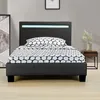 Juskys Polsterbett Paris 90 x 200 cm mit LED, Lattenrost & Produktbild-Vorschau 20