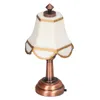 Miniaturní lampa v měřítku 1/12, bílá, celková výška 6 cm, Náhled obrázku produktu 3