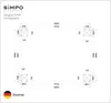 Simpo Lifestyle | Pergola mit Lamellendach Aluminium Produktbild-Vorschau 11