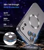 Magnetische Hülle für iPhone 17 Pro Max Matt Silikon Produktbild-Vorschau 5