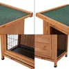 Clapier pour lapins Falkenau 104 x 122 x 50 cm Enclos pour Voir les images du produit 6