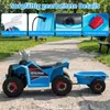 COSTWAY Quad elettrico per bambini 6V, quad per bambini con Anteprima dell’immagine prodotto 3