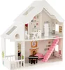 COSTWAY Puppenhaus für 28-36cm Puppen, 2 stöckige Produktbild-Vorschau 1