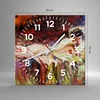 Wanduhr - Quadrat - Glasuhr - Frau Modell - 30x30cm - Produktbild-Vorschau 3