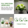 LED lampa pro rostliny s plným spektrem Nastavitelná výška Náhled obrázku produktu 8
