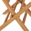 vidaXL Chaises de jardin pliantes 2 pcs. Bois massif teck Voir les images du produit 9