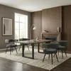 ML-Design Esszimmerstühle drehbar 6er Set Dunkelgrau Produktbild-Vorschau 8
